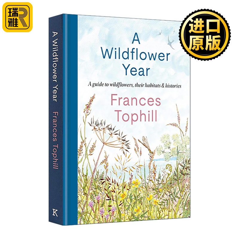 英文原版 A Wildflower Year 野花年历 野生花卉及其生境与历史指南认知科普百科精装 英文版 进口英语原版书籍