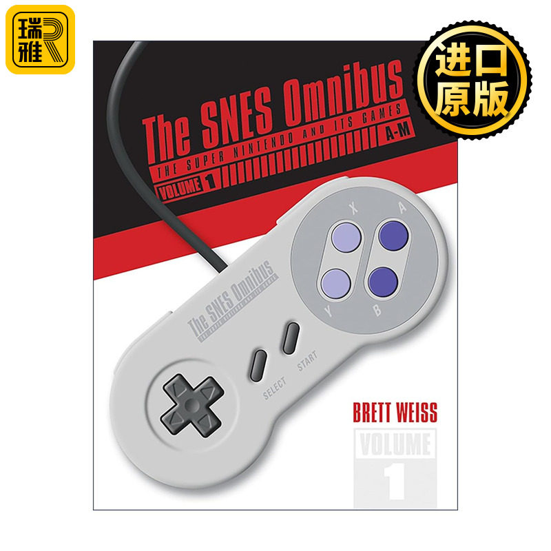 英文原版 The SNES Omnibus Vol.1 超级任天堂精选集 游戏 卷一 精装 插图版 英文版 进口英语原版书籍