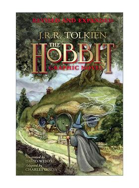 英文原版 The Hobbit 霍比特人 精装漫画版 英文版 进口英语原版书籍