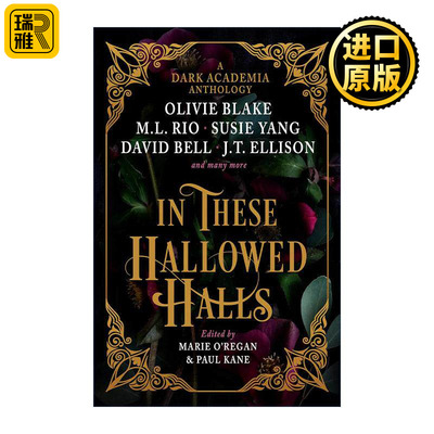 英文原版 In These Hallowed Halls A Dark Academia anthology 神圣学堂 暗黑学院风格故事集 英文版 进口英语原版书籍