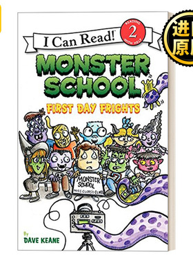 Monster School First Day Frights   I Can Read Level 2