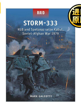 英文原版 Storm-333 苏阿战争 333风暴行动1979 战争突袭系列 英文版 进口英语原版书籍