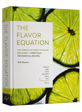 现货 The Flavor Equation  风味方程式 烹饪的科学 收录1000道菜谱 Nik Sharma 英文原版