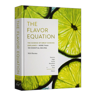 Sharma Equation 科学 收录1000道菜谱 烹饪 Flavor 风味方程式 英文原版 现货 Nik The