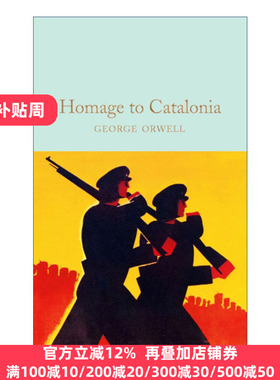 英文原版 Homage to Catalonia Macmillan Collector's Library
