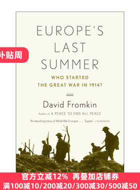 正版 Europe's Last Summer 英文原版 进口英语书籍