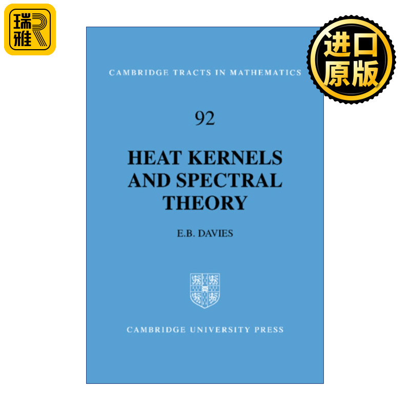 Heat Kernels and Spectral Theory 热核和光谱理论 剑桥数学丛书系列