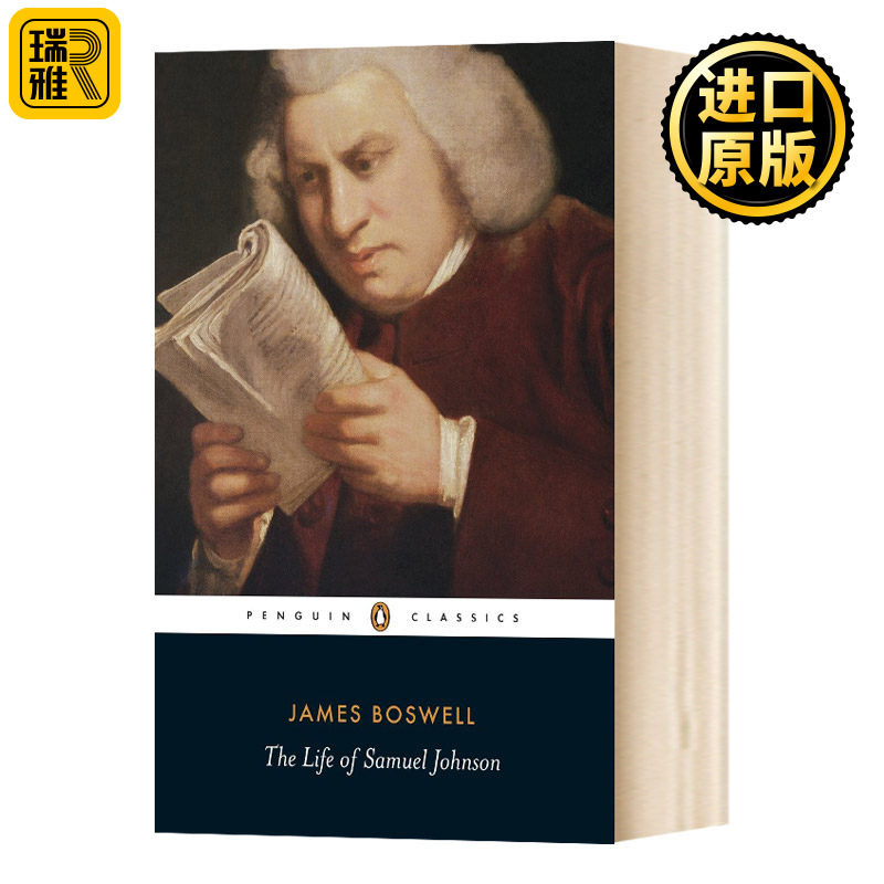 The Life of Samuel Johnson 塞缪尔约翰逊传 英文原版