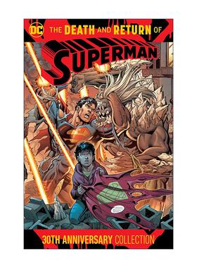 英文原版 The Death and Return of Superman 超人的死亡与归来 30周年纪念版合集 DC漫画 Roger Stern 英文版 进口英语原版书籍