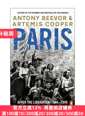 英文原版 Paris After the Liberation 解放后的巴黎 1944-1949 安东尼·比弗 英文版 进口英语原版书籍
