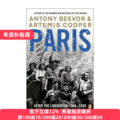 英文原版 Paris After the Liberation 解放后的巴黎 1944-1949 安东尼·比弗 英文版 进口英语原版书籍