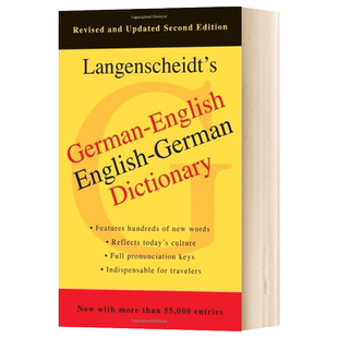 Langenscheidt's German-English, English-German Dictionary 朗氏 德语-英语双语词典 第2版