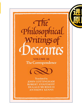 The Philosophical Writings of Descartes 笛卡尔哲学著作集 卷三