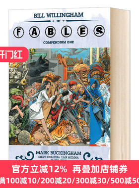 寓言 英文原版 Fables Compendium One 纲要一 DC黑标漫画 童话镇 英文版 Bill Willingham 进口英语原版书籍
