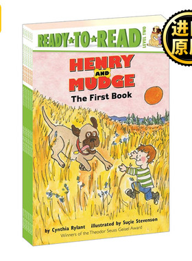 Henry and Mudge Ready-to-Read Value Pack 亨利和玛吉6册装1