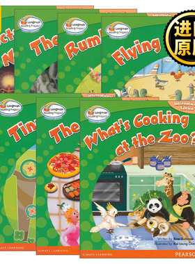 朗文小学英语分级阅读绘本4级7册 主题式经典故事Bright Readers 4 英文原版 情景学科课外读物 儿童词汇学习香港朗文少儿英语教材