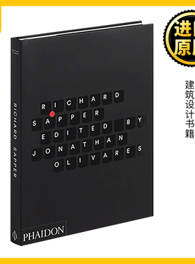 工业设计师理查德萨帕 英文原版 Mr. Richard Sapper 建筑设计书籍 英文版 Jonathan Olivares 进口英语书籍