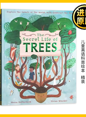 The Secret Life of Trees 树的解密 儿童英语科普绘本 Moira Butterfield 原版