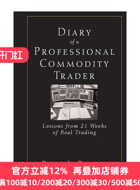 英文原版 Diary of a Professional Commodity Trader 期货狙击手 交易赢家的21周操盘手记 精装 英文版 进口英语原版书籍