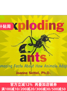 英文原版 Exploding Ants 蚂蚁 关于动物如何适应的惊人事实 精装科普 英文版 进口英语原版书籍