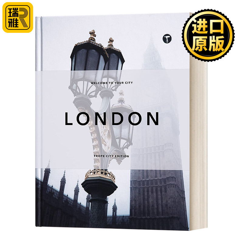 现货伦敦形象 英文原版 Trope London 精装 英文版 Sam Landers 纯全英文版正版原著进口英语书籍 书籍/杂志/报纸 艺术类原版书 原图主图