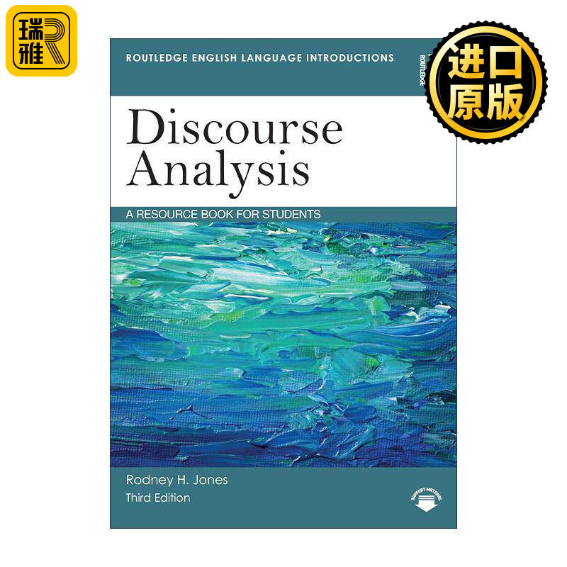 英文原版 Discourse Analysis 话语分析 第3版 Routledge英语语言指导系列 英文版 进口英语原版书籍