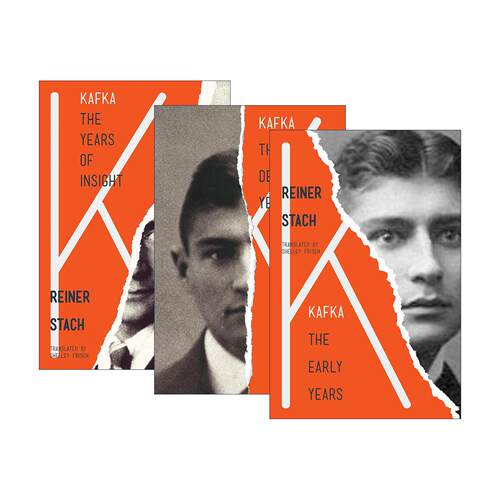 英文原版 Kafka 卡夫卡传系列3册 Reiner Stach莱纳 施塔赫 变形记 英文版 进口英语原版书籍