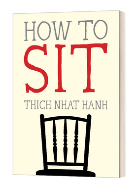 英文原版 How to Sit 如何坐 英文版 Thich Nhat Hanh 纯全英文版正版原著进口英语书籍