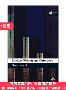 英文原版 Derrida's 'Writing and Difference' 导读德里达 写作与差异 阅读指南 英文版 进口英语原版书籍