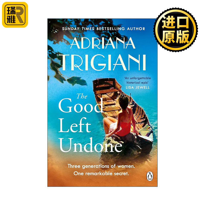 The Good Left Undone 未竟之事 阿德里安娜•翠吉亚妮家庭史诗小说 纽约时报畅销书