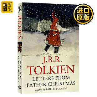 托尔金J.R.R.Tolkien Letters 父亲 圣诞节信件 from 英文原版 Father Christmas 圣诞老爸 英语书籍 亲子睡前绘本故事书 来信
