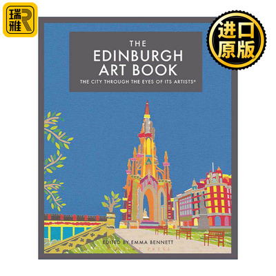 英文原版 The Edinburgh Art Book 爱丁堡艺术小书 艺术家眼中的城市 精装 英文版 进口英语原版书籍