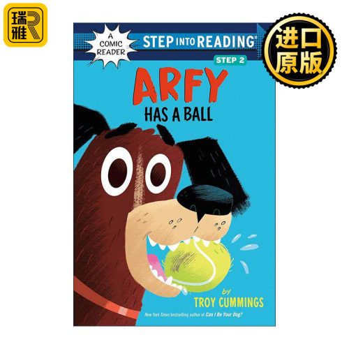 英文原版 Step into Reading 2 Arfy Has a Ball 阿飞有个球 兰登经典分级读物 英文版 进口英语原版书籍