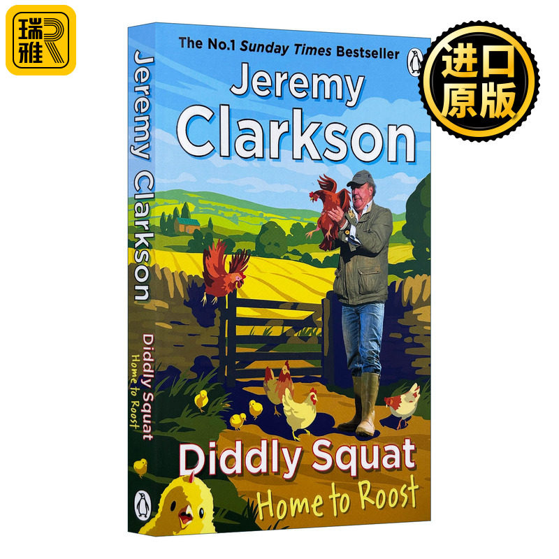 英文原版 Diddly Squat Home to Roost 假装蹲一下4 回家养鸡 克拉克森的农场 英文版 进口英语原版书籍