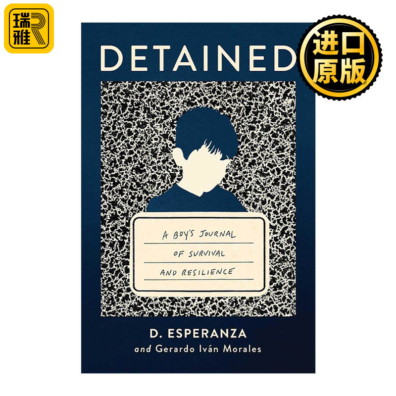 英文原版 Detained 被羁押 一个男孩的生存与韧性日记 精装 亚马逊月度佳选 英文版 进口英语原版书籍