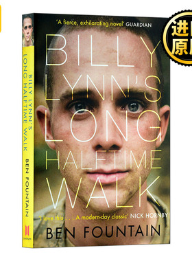 Billy Lynn's Long Halftime Walk 比利林恩的中场战事 半场无战事 英文原版