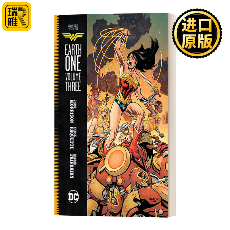 Wonder Woman: Earth One Vol. 3 神奇女侠一号地球第三卷 DC漫画 精装 Grant Morrison