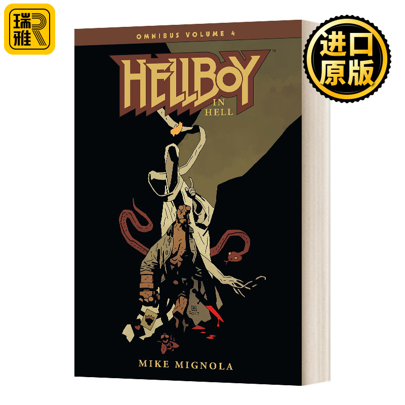 Hellboy in Hell Library Edition Mike Mignola 进口英语原版书籍