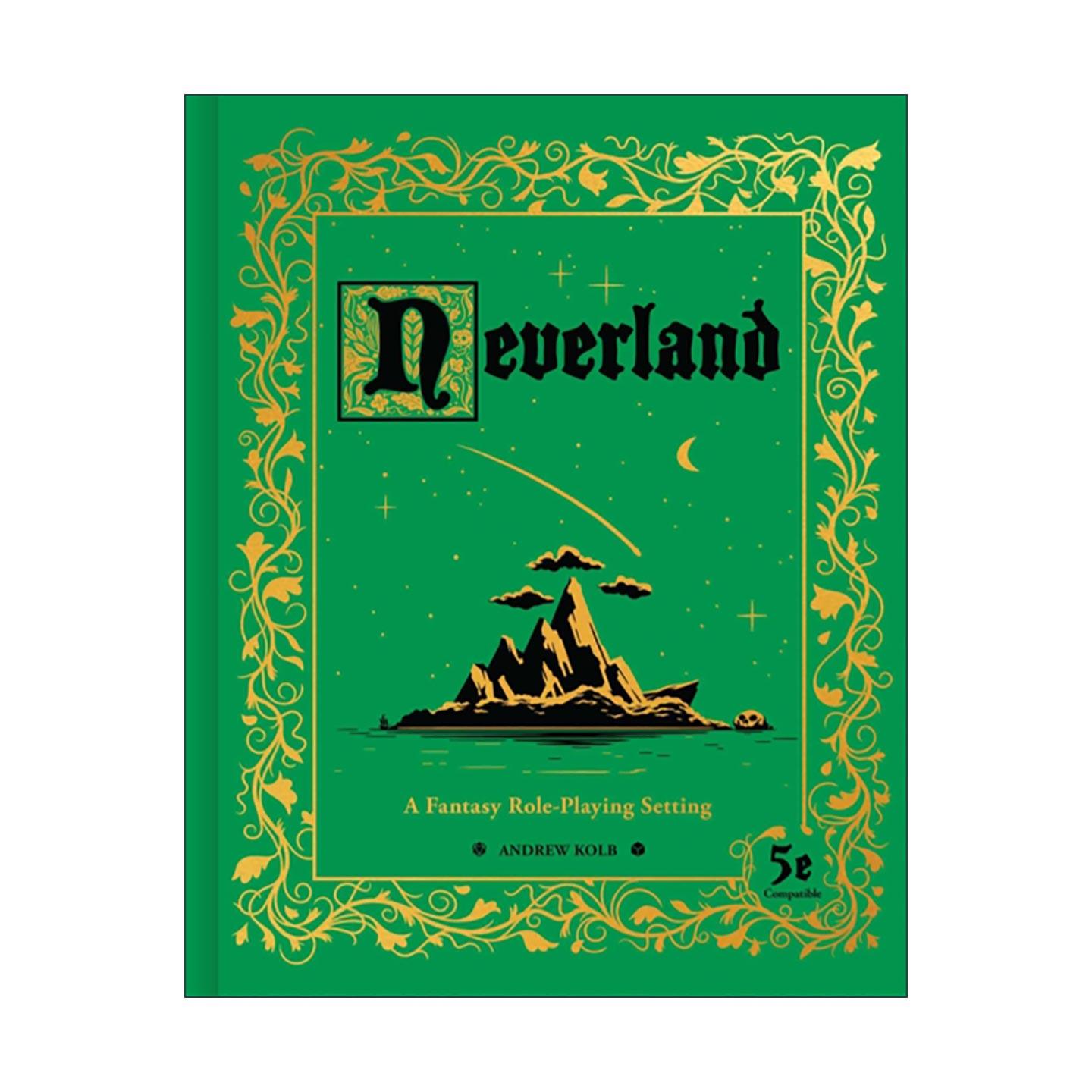 英文原版 Neverland 梦幻岛 彼得潘奇幻角色扮演设定集 精装 科尔布经典奇幻改编三部曲 英文版 进口英语原版书籍