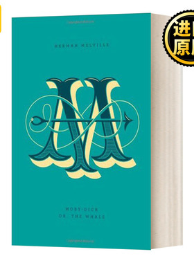 MobyDick 白鲸 精装 英文原版