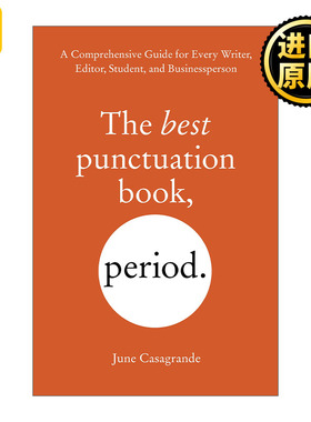 英文原版 The Best Punctuation Book, Period June Casagrande