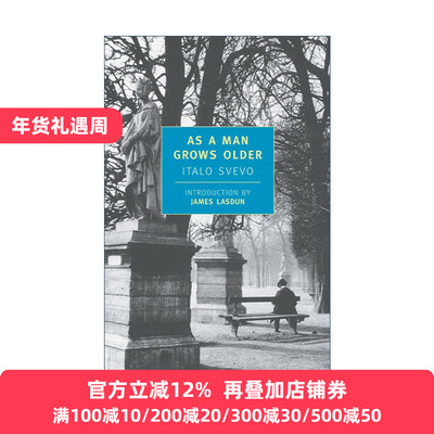 英文原版小说 As a Man Grows Older New York Review Books Classics 当你老去 Italo Svevo 英文版 进口英语原版书籍