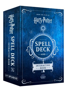 哈利波特 咒语和互动书 英文原版 Harry Potter Spell Deck and Interactive Book of Magic 全正版英语原著小说全套书籍神奇动物