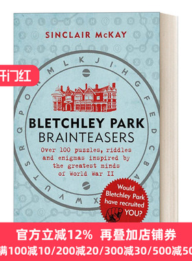 Bletchley Park Brainteasers 布莱奇莱公园的谜题 辛克莱麦凯 英文原版
