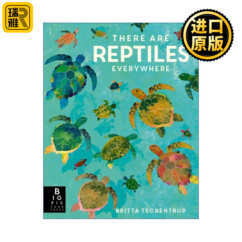 There Are Reptiles Everywhere 随处可见的爬行动物 儿童科普绘本
