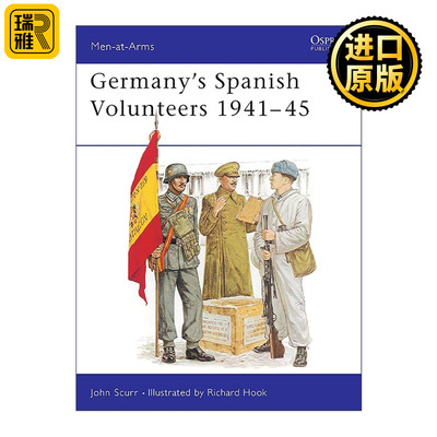 英文原版 Germany's Spanish Volunteers 1941–45 德国的西班牙志愿军 历史上的军队系列 英文版 进口英语原版书籍