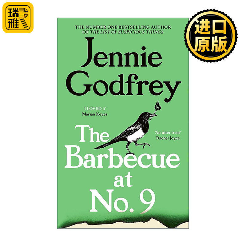 英文原版 The Barbecue at No.9 九号宅烧烤派对 社区群像温情悬疑小说 Jennie Godfrey 80年代怀旧 大开本 进口英语原版书籍