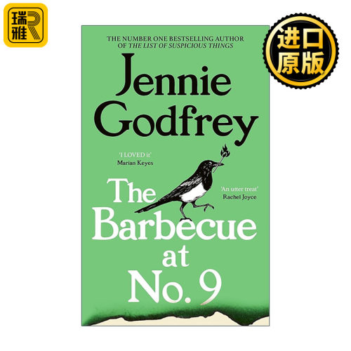 英文原版 The Barbecue at No.9 九号宅烧烤派对 社区群像温情悬疑小说 Jennie Godfrey 80年代怀旧 大开本 进口英语原版书籍