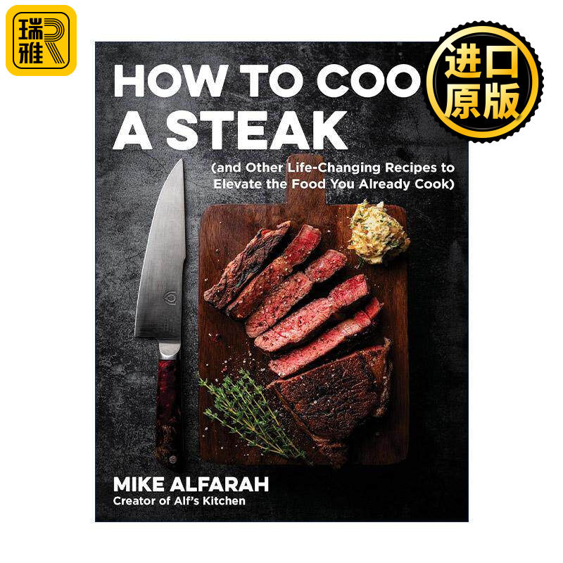 英文原版 How to Cook a Steak 牛排食谱 英文版 进口英语原版书籍