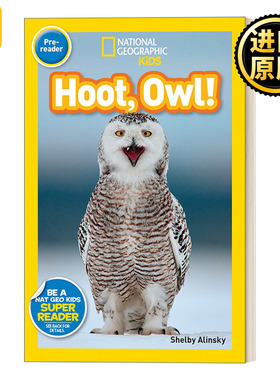 National Geographic Kids Readers Prereader Hoot Owl 猫头鹰